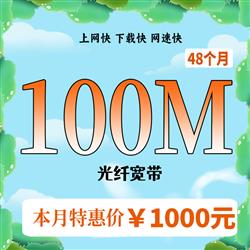 閃影100M,時長48個月